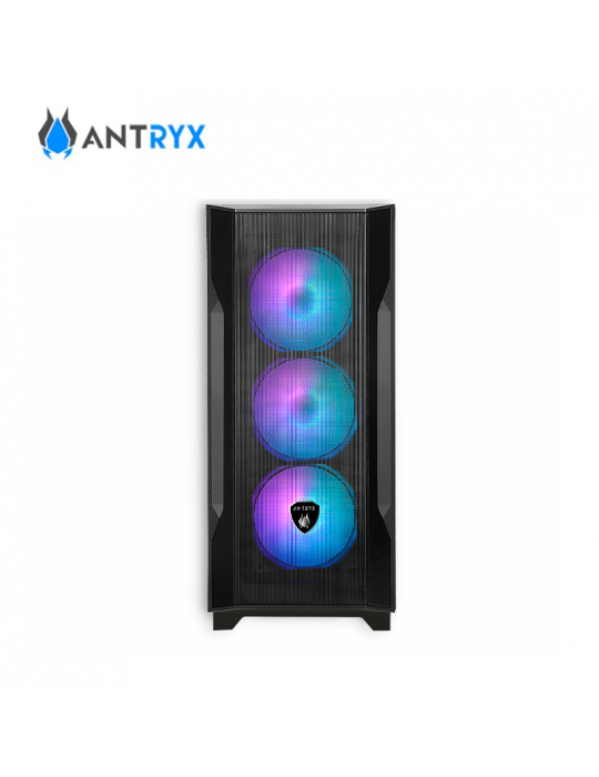 CASE ANTRYX FX 710 ( AC-FX710K ) USB-C ARGB BLACK