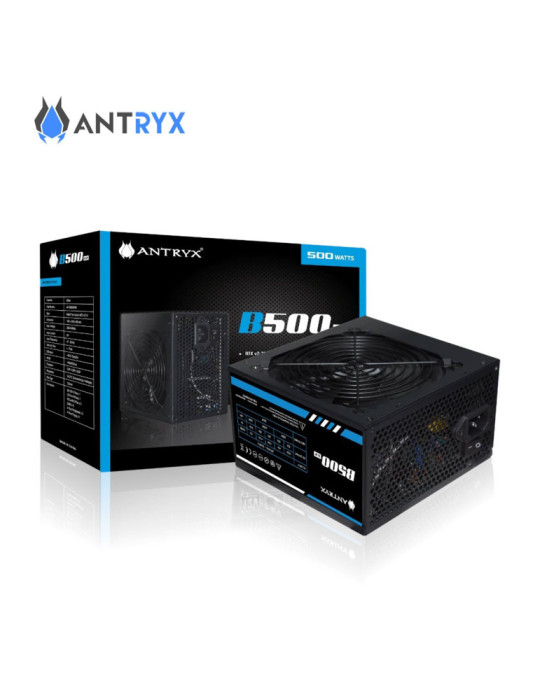 Fuente 500W Antryx B500W ( AP-B500RV3S-RB ) ATX V3
