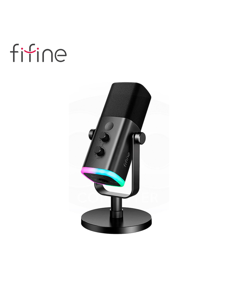 MICROFONO KIT GAMING FIFINE ( TAM8 ) BLACK