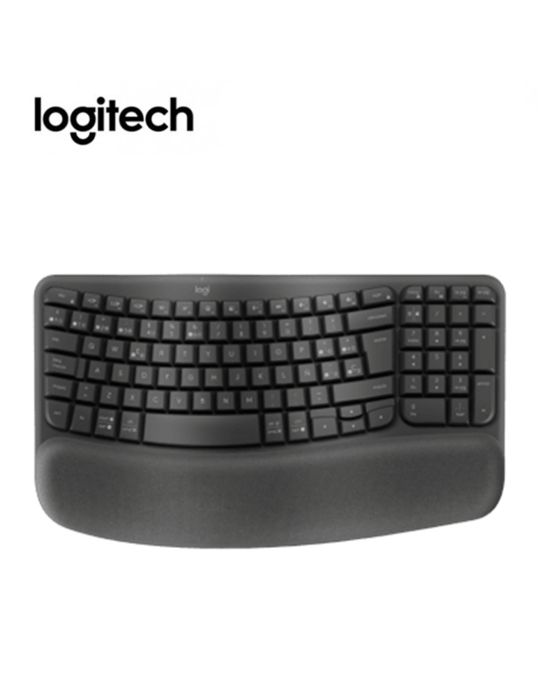TECLADO WIRELESS LOGITECH ERGO WAVE KEYS ( 920-012278 ) GRAPHITE