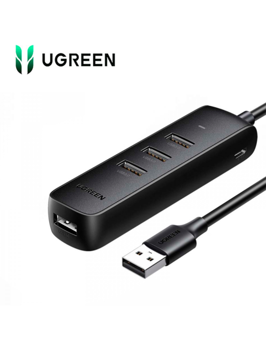 HUB USB 3.0 4TP UGREEN CM416 ( 80657 ) BLACK