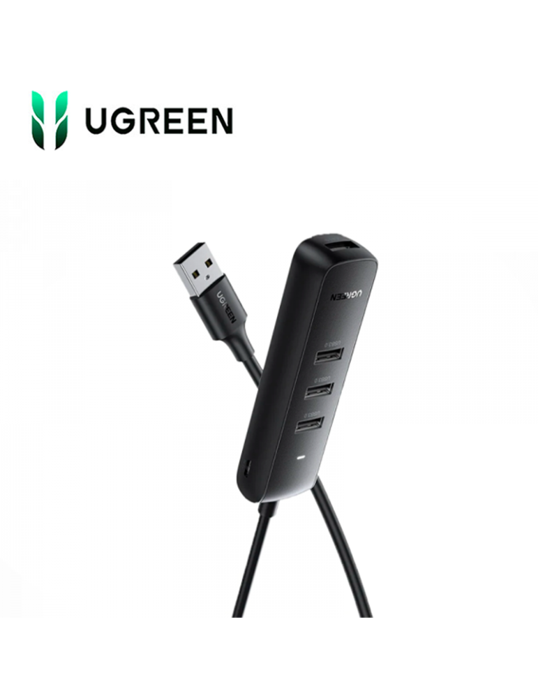 HUB USB 3.0 4TP UGREEN CM416 ( 80657 ) BLACK