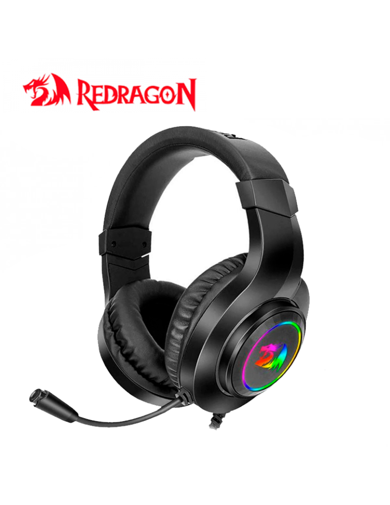 AUDIFONO GAMING REDRAGON HYLAS ( H260-RGB ) BLACK RGB Online