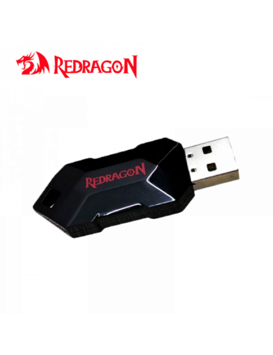 MANDO WIRELESS REDRAGON HARROW PRO ( G808-PRO ) BLACK