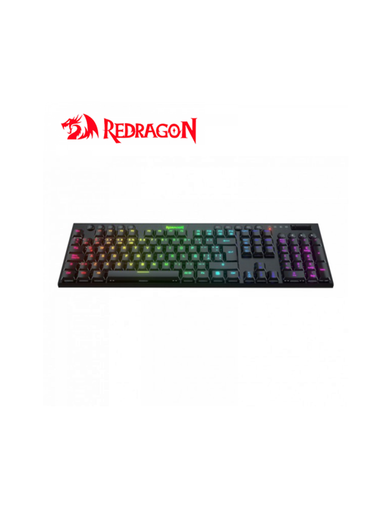 TECLADO GAMING REDRAGON HORUS FS BLACK SWITCH K619-RGB-SP