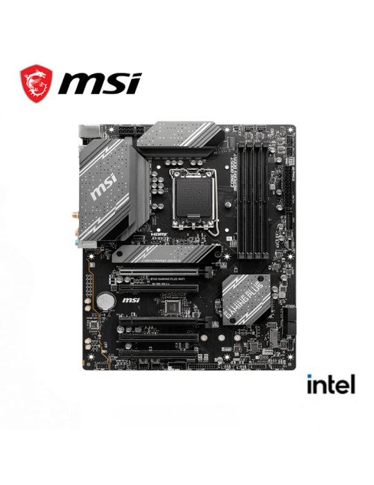 Placa Intel MSI B760 Gaming Plus WIFI DDR5 LGA 1700 (911-7D98-046)