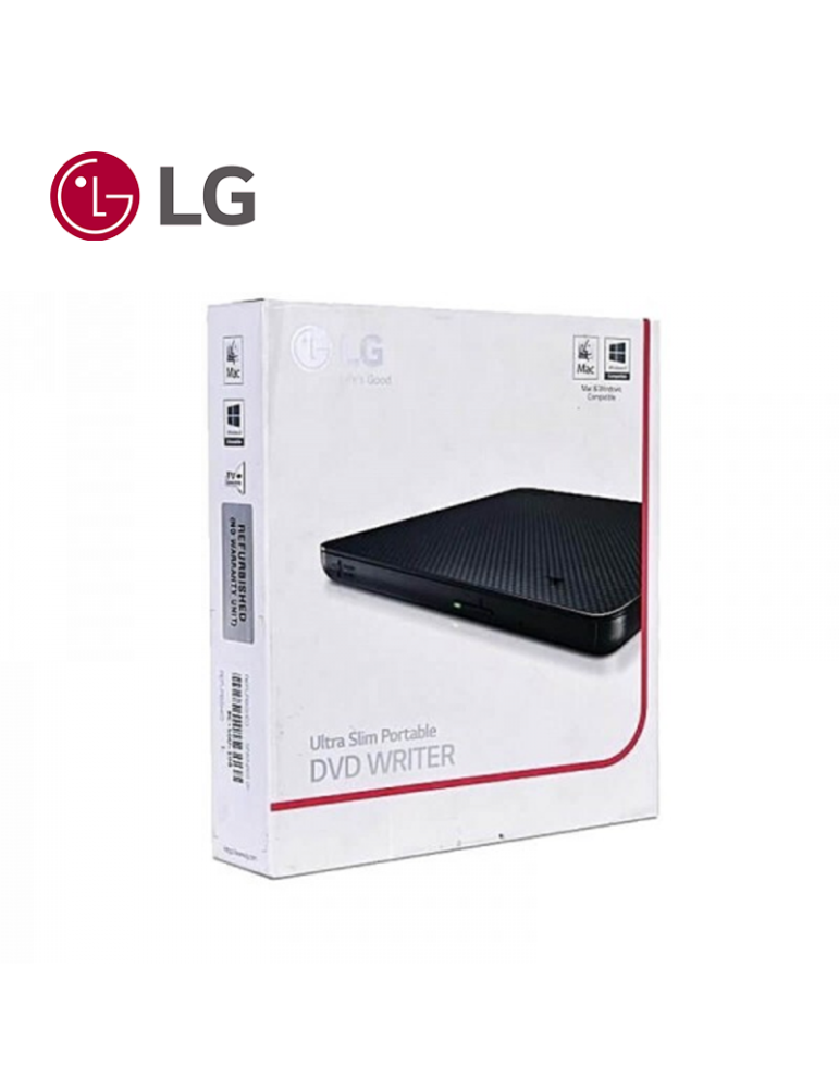 GRABADOR DVD EXTERNO LG GP65NB60 SLIM BLACK