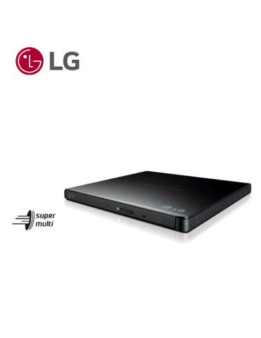 GRABADOR DVD EXTERNO LG (GP65NB60) SLIM BLACK