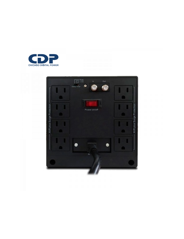 Estabilizador CDP 2400VA ( R-AVR2408I ) 8 Salidas