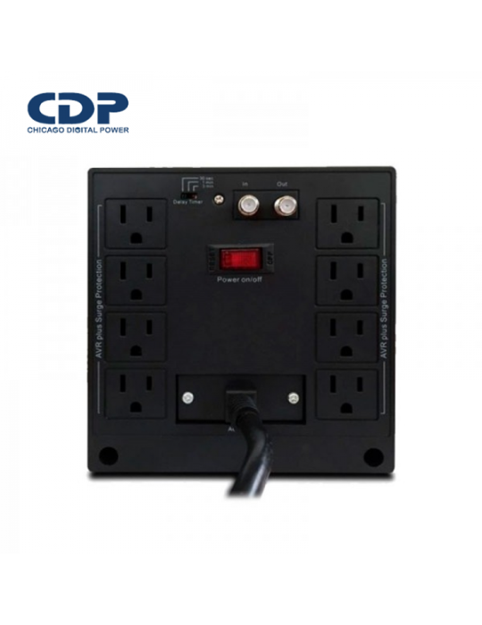 Estabilizador CDP 2400VA ( R-AVR2408I ) 8 Salidas