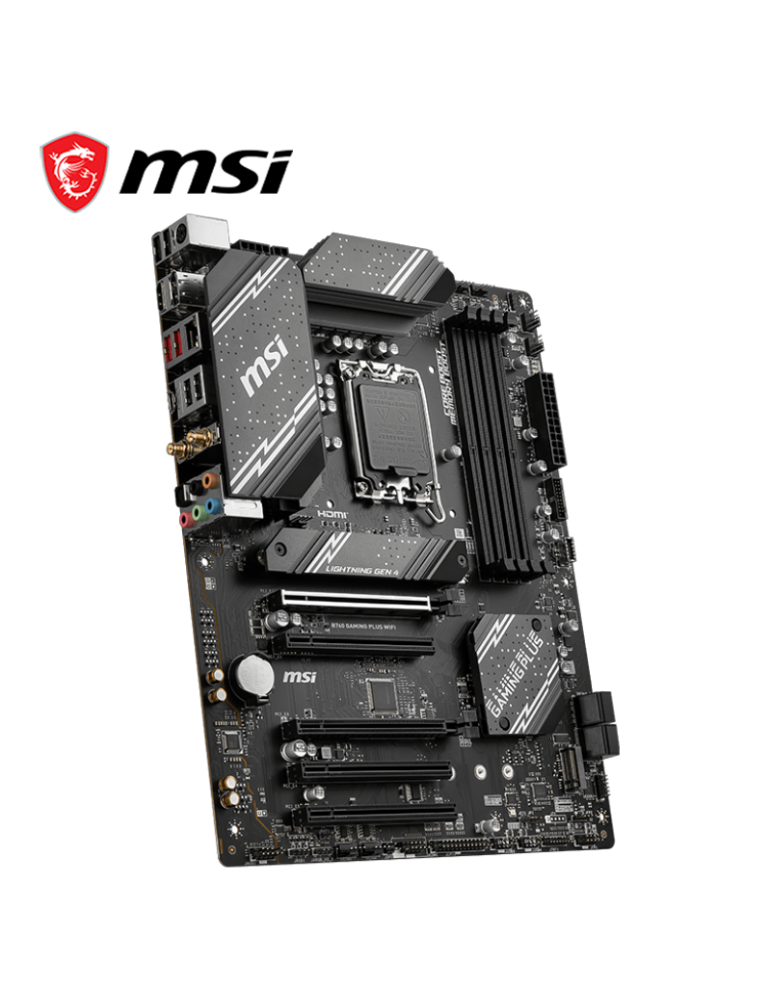 PLACA INTEL MSI B760 GAMING PLUS WIFI DDR5 LGA 1700 (911-7D98-019)