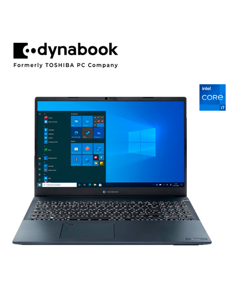 LAPTOP DYNABOOK TECRA A 50K PML20U0N8021 CORE I7-1260P 16GB SSD 512GB 15.6" W10P