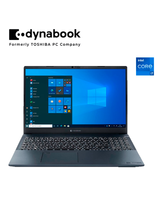 LAPTOP DYNABOOK TECRA A 50K PML20U0N8021 CORE I7-1260P 16GB SSD 512GB 15.6" W10P