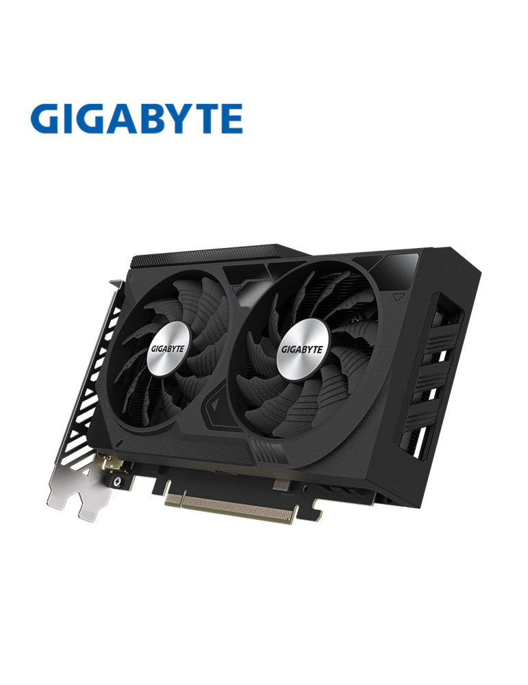 Tarjeta De Video Nvidia Gigabyte RTX 4060 Windforce OC 8GB GDDR6 128 BITS (GV-N4060WF2OC-8GD)
