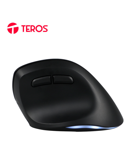 MOUSE WIRELESS TEROS VERTICAL TE-5169N 2400 DPI BLACK