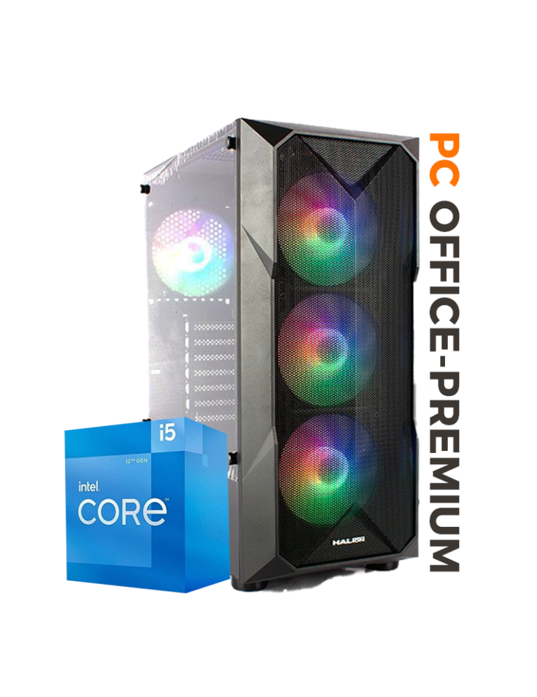 PC OFFICE PREMIUM INTEL CORE I5 12400 16GB SSD 1TB