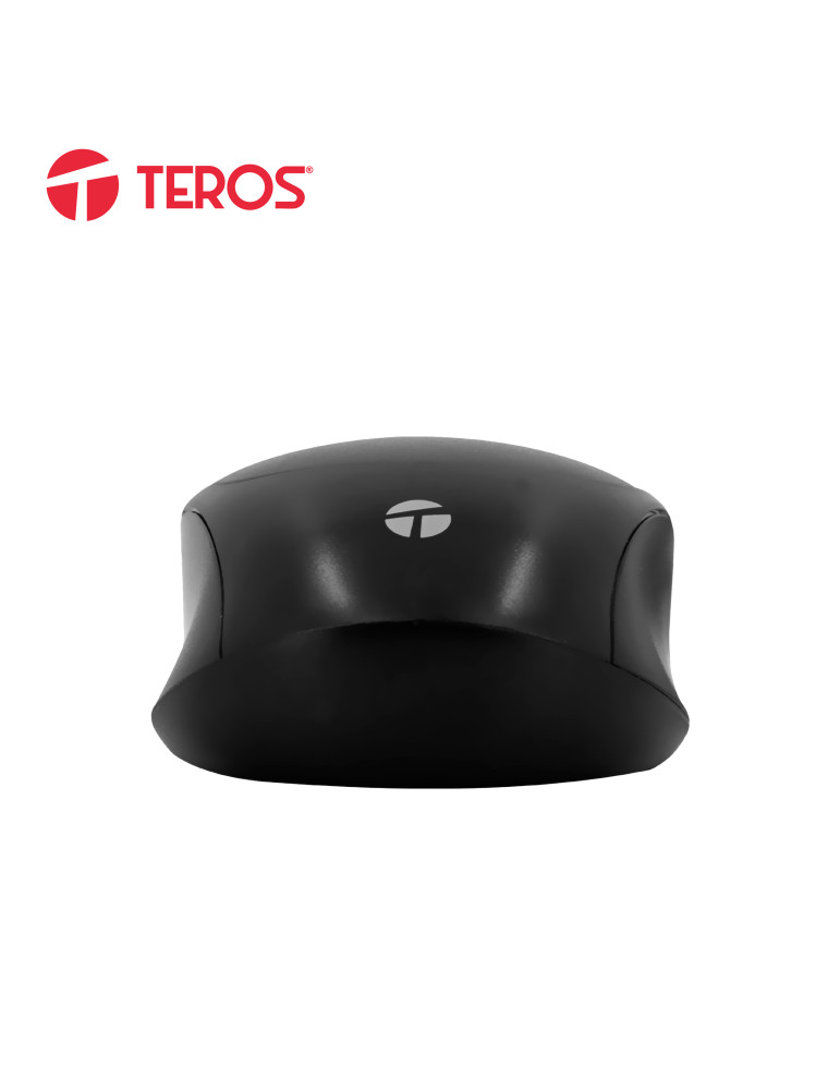 MOUSE TEROS TE-1222S USB 1600DPI BLACK