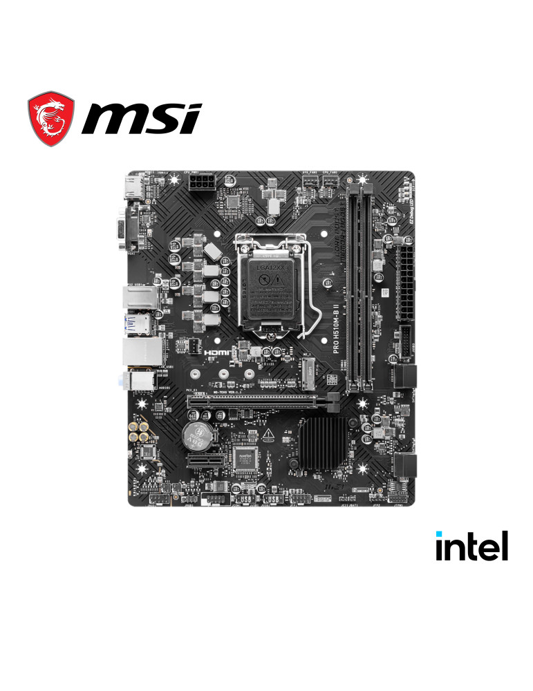 PLACA INTEL MSI H510M-B II PRO DDR4 LGA 1200 (PRO H510M-B II)