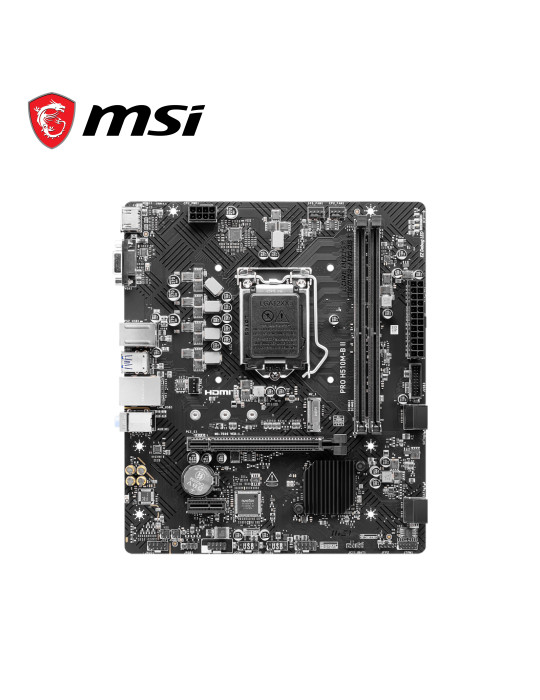 Placa Intel Msi H510M-B II Pro DDR4 LGA 1200 (PRO H510M-B II)