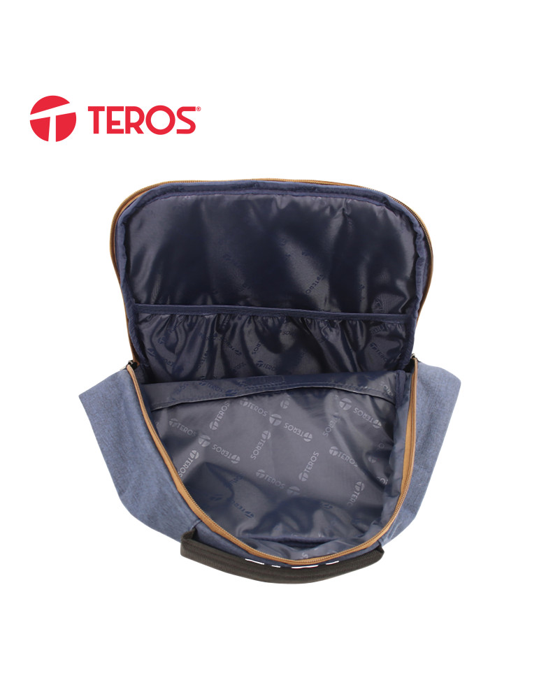 MOCHILA TEROS ( TE-ACS9022 ) 15.6" BLUE