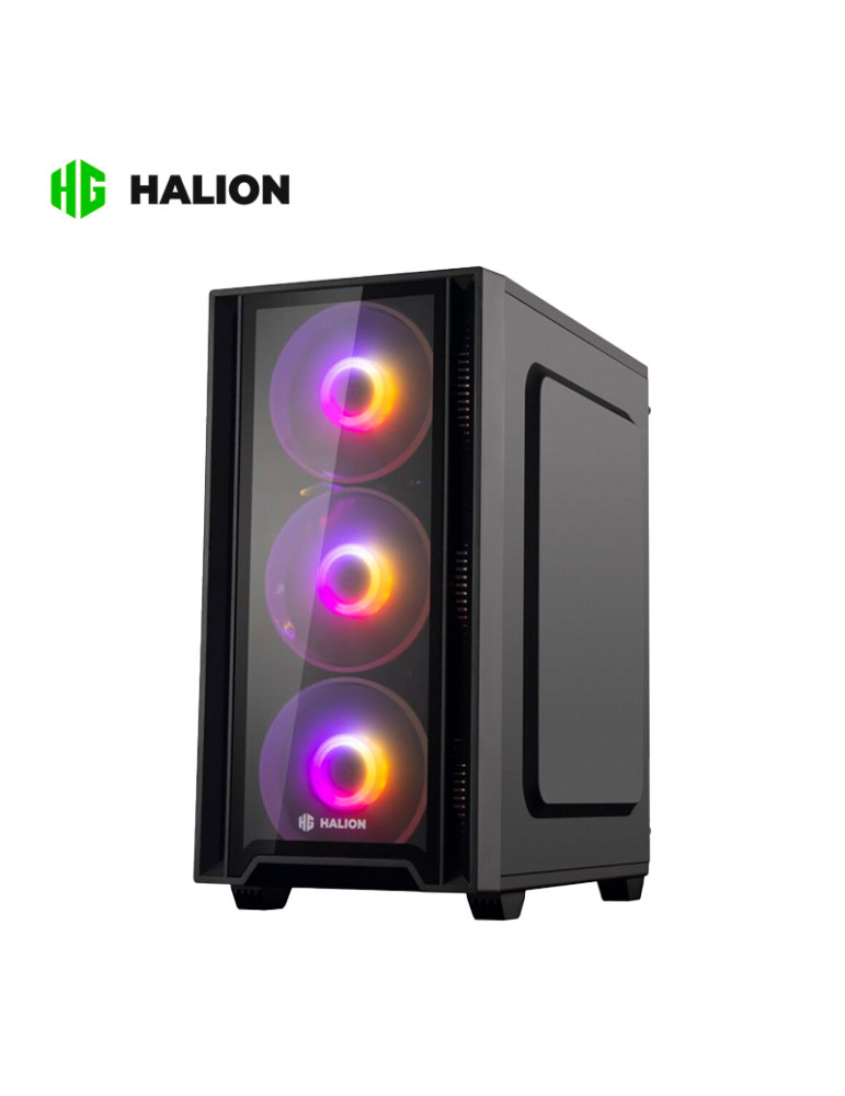 CASE 550W HALION (RAGNAROK 320) BLACK RGB
