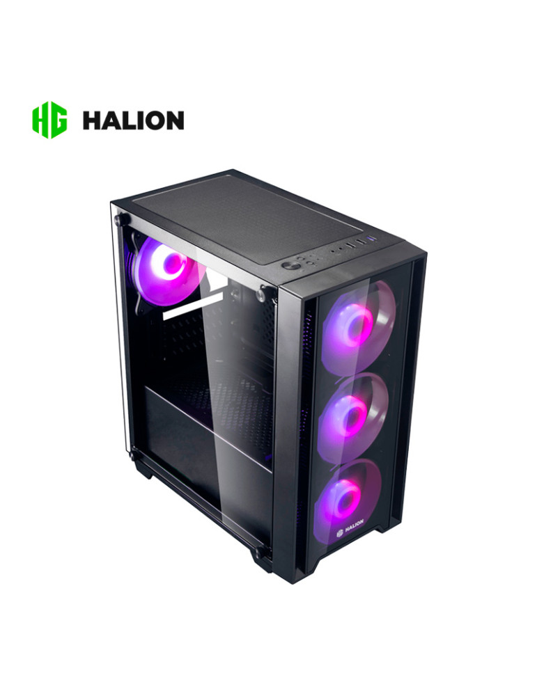 CASE 550W HALION (RAGNAROK 320) BLACK RGB