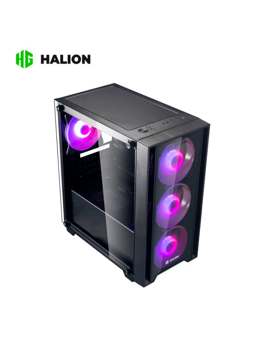 CASE 550W HALION (RAGNAROK 320) BLACK RGB