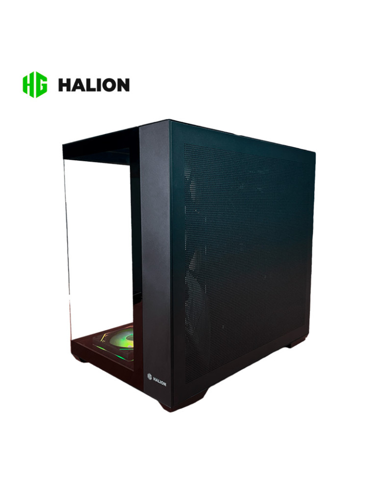 Case Halion (FISH TANK C708) Black ARGB