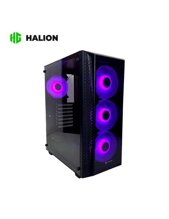 CASE 600W HALION TORNADO E06 VIDRIO TEMPLADO ARGB (TORNADO E06)