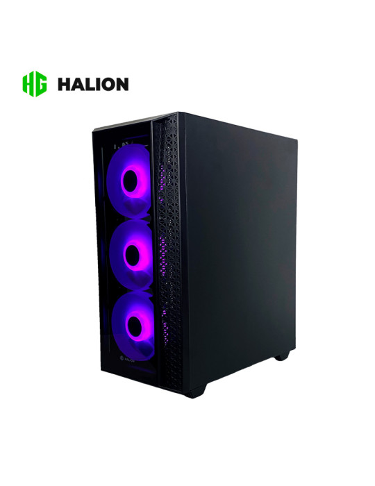 Case 600W Halion Tornado E06 Vidrio Templado ARGB (Tornado E06)