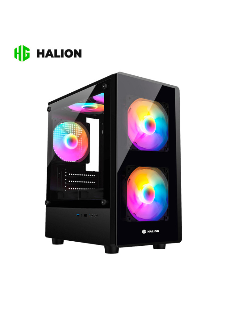 CASE HALION (LUNA P25) BLACK RGB
