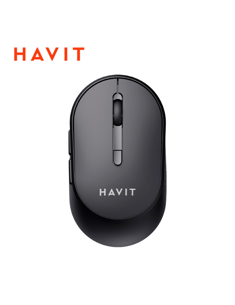 MOUSE WIRELESS HAVIT MS78GT 3200 DPI BLACK (HVMS-MS78GT-BK)