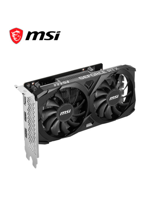 Tarjeta De Video Nvidia Msi RTX 3050 Ventus 2X OC 6GB GDDR6 96 BITS ( RTX 3050 VENTUS 2X 6G OC )