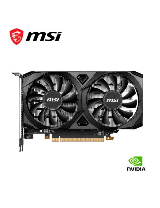 TARJETA DE VIDEO NVIDIA MSI RTX 3050 VENTUS 2X OC 6GB GDDR6 96 BITS ( RTX 3050 VENTUS 2X 6G OC )
