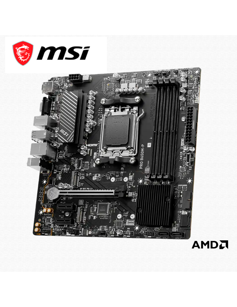 Placa AMD Msi Pro B650M-P AM5 (PRO B650M-P)