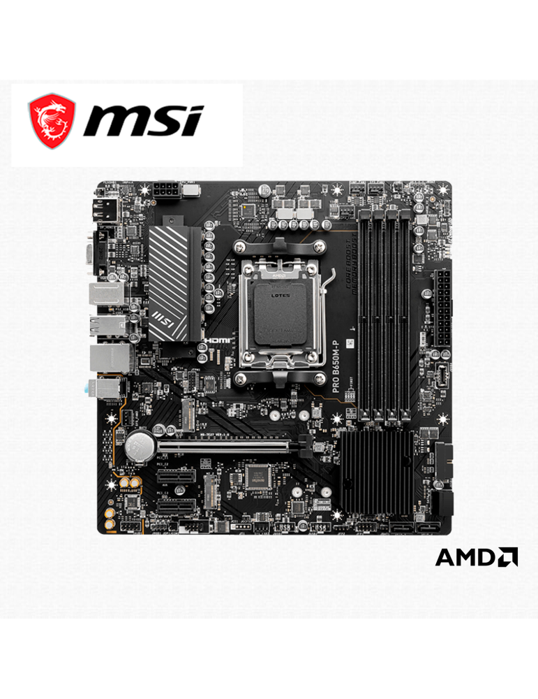 PLACA AMD MSI PRO B650M-P AM5 (PRO B650M-P)