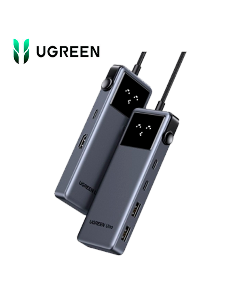 Adaptador HUB 6 En 1 Ugreen CM888 35998 USB-C HDMI USB-A 3.2