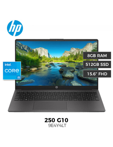 Laptop Hp 250 G10 Core I5-1334U 8GB 512GB SSD15.6" Freedos (9E4Y4LT)