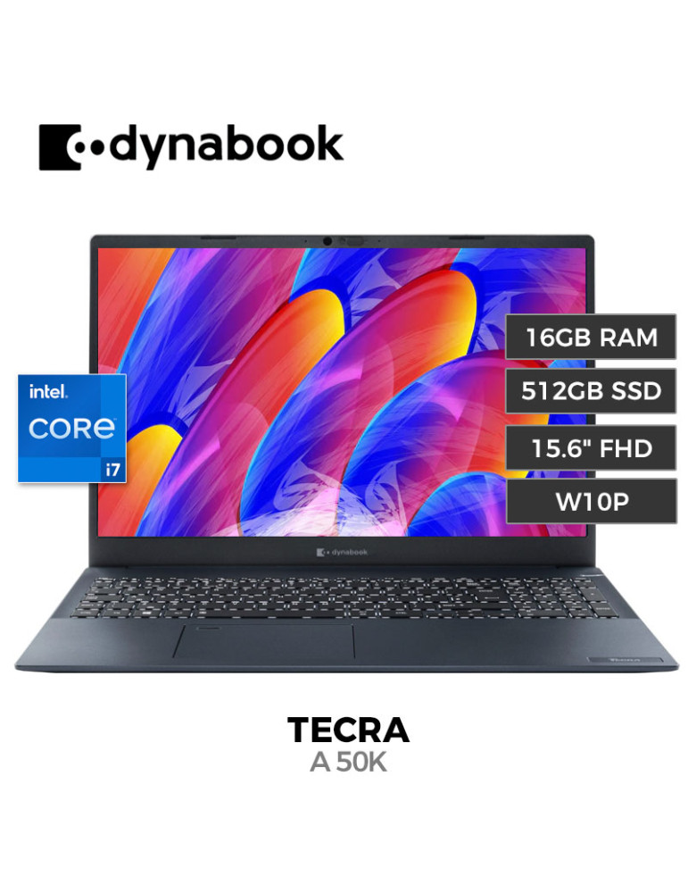 Laptop Dynabook Tecra A 50K Core I7-1260P 16GB SSD 512GB 15.6" W10P (PML20U0N8021)