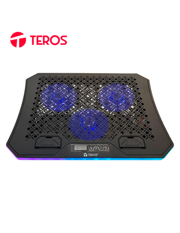 COOLER LAPTOP 15.6" TEROS TE-7130N RGB BLACK