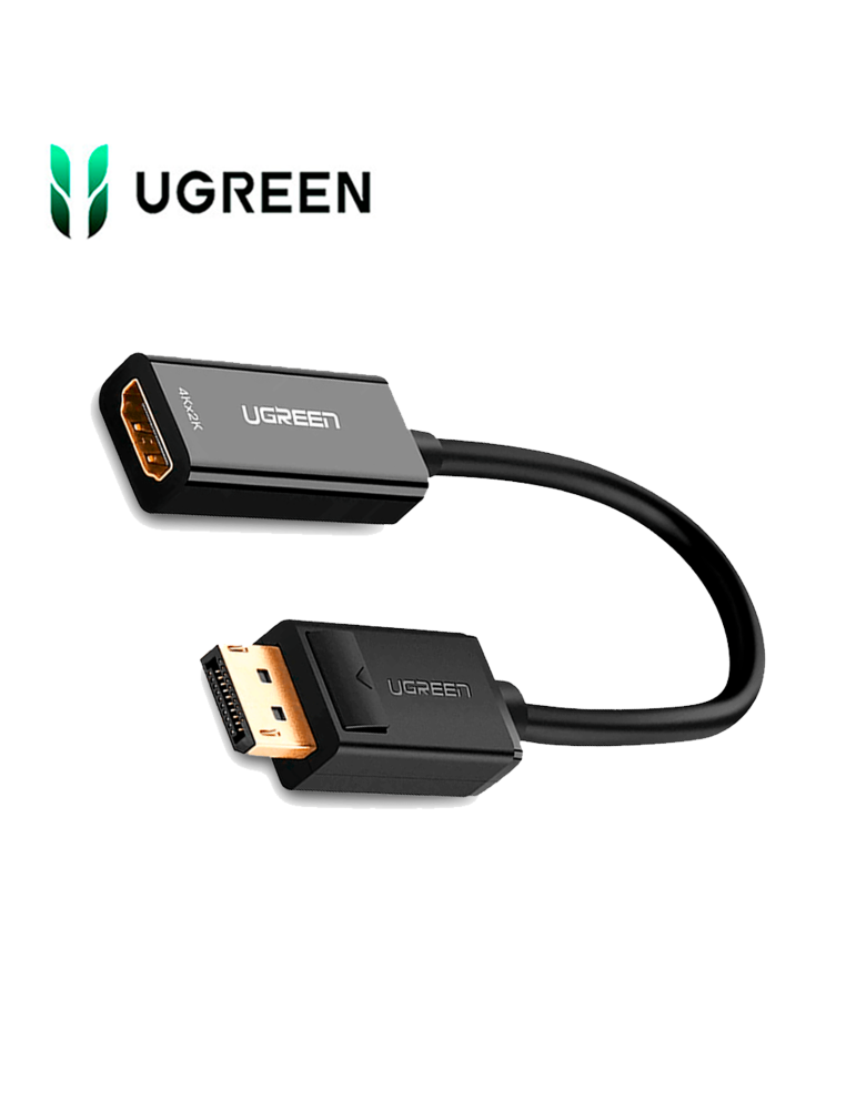 ADAPTADOR UGREEN MM137 ( 40363 ) DISPLAYPORT A HDMI 4K