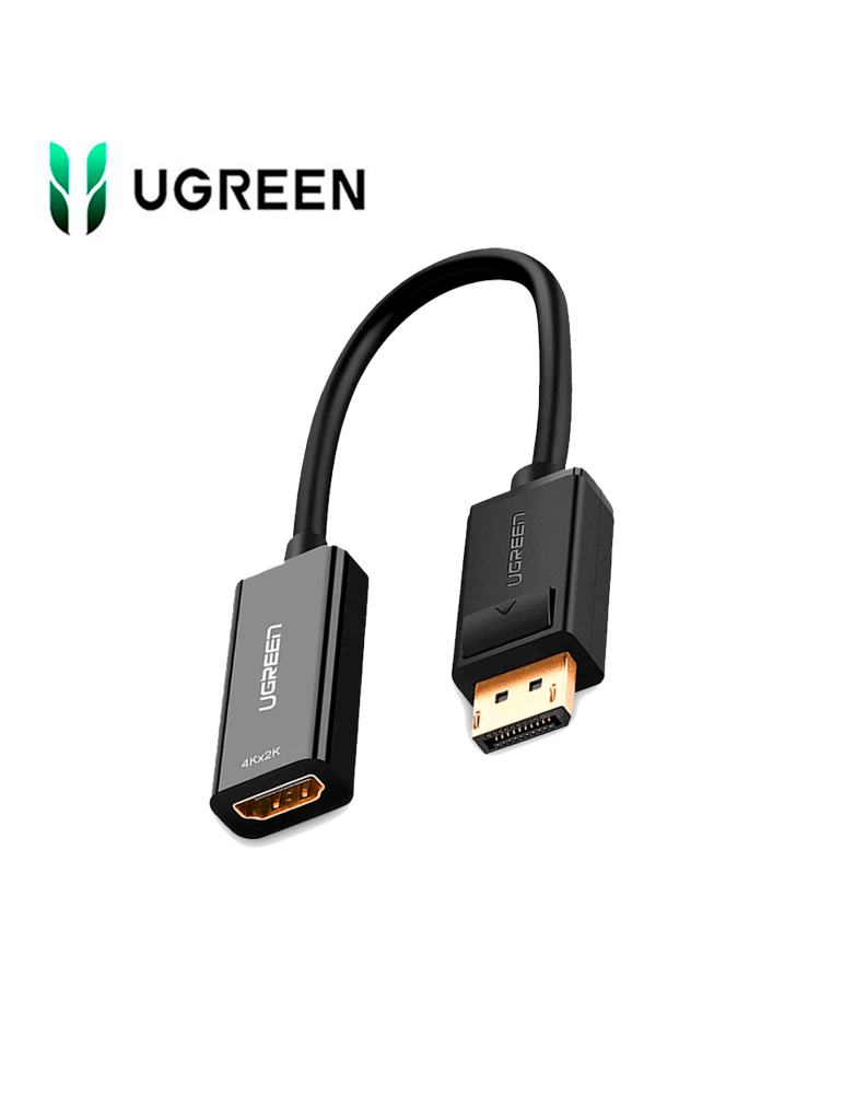 ADAPTADOR UGREEN MM137 ( 40363 ) DISPLAYPORT A HDMI 4K