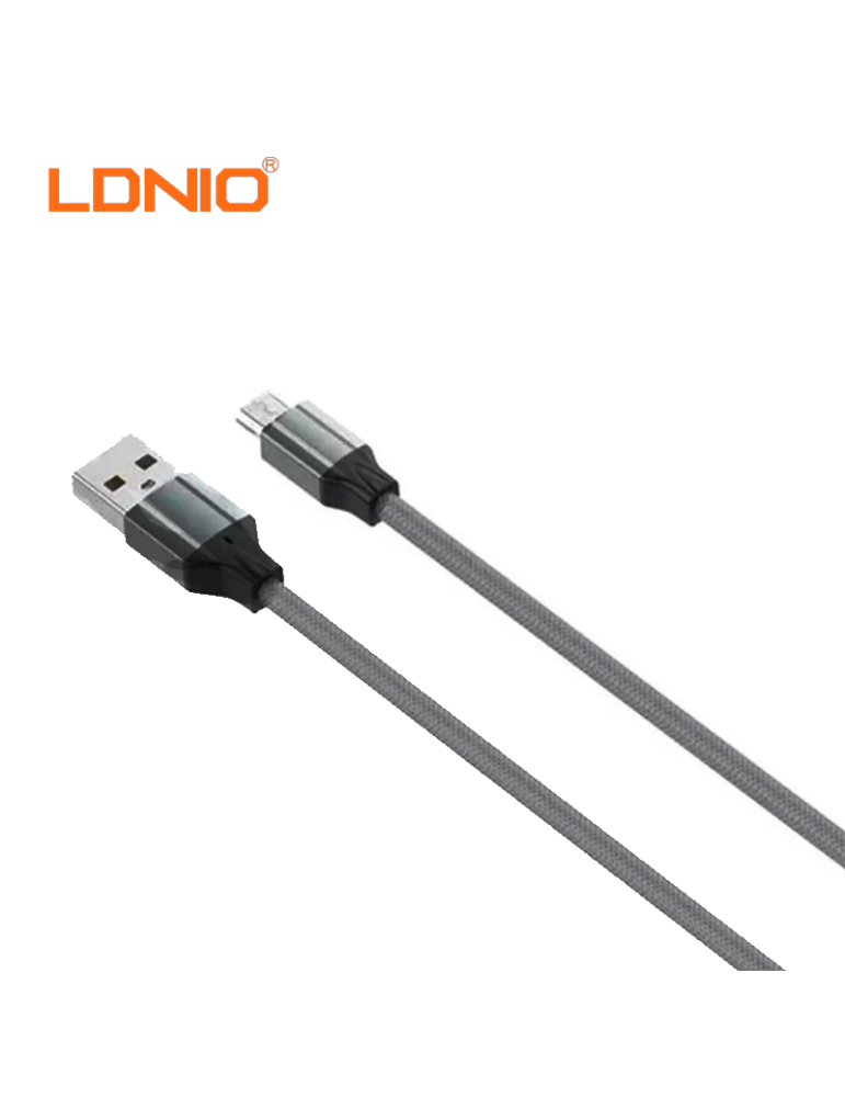 CABLE CARGA RAPIDA LDNIO USB-A A USB-C 1M (LS441)