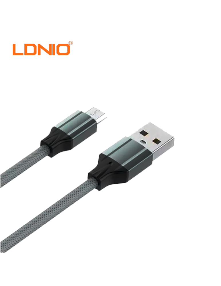 CABLE CARGA RAPIDA LDNIO USB-A A USB-C 1M (LS441)