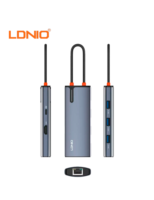 Hub 6 En 1 Ldnio DS-16H
