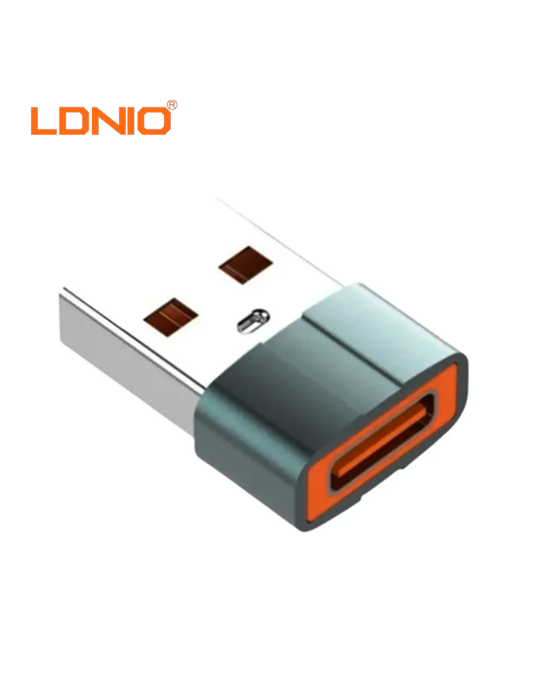 ADAPTADOR LDNIO HUB USB-C + USB-A 4 EN 1 (DS-64C)