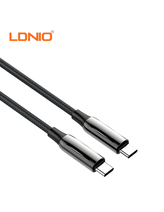 CABLE DE CARGA RAPIDA LDNIO USB-C A USB-C 240W 1M (LC921C)