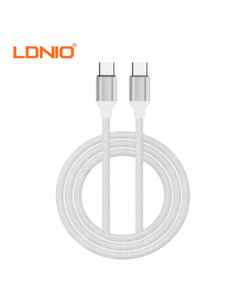 Cable Carga Rapida Ldnio USB-C A USB-C 65W 2M ( IP442C )