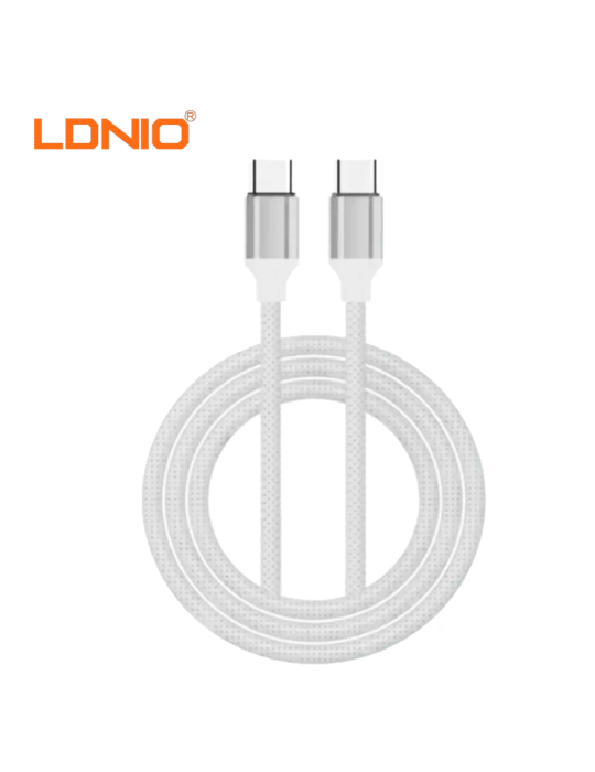 Cable Carga Rapida Ldnio USB-C A USB-C 65W 2M ( IP442C )