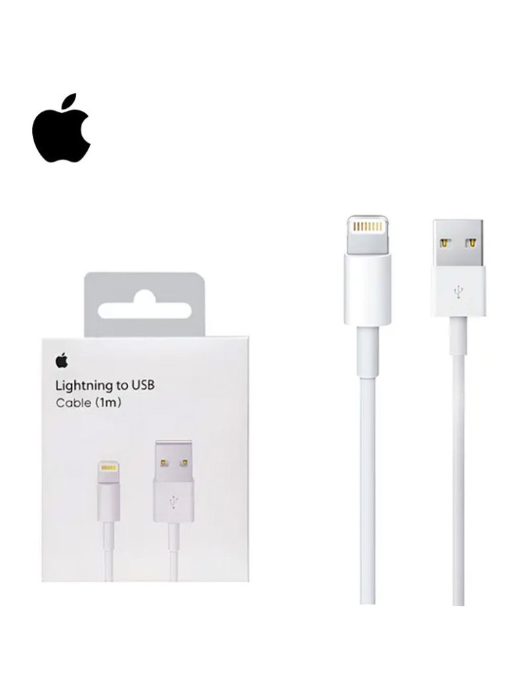 Cable Lightning A USB White Para Apple ( A1480 )